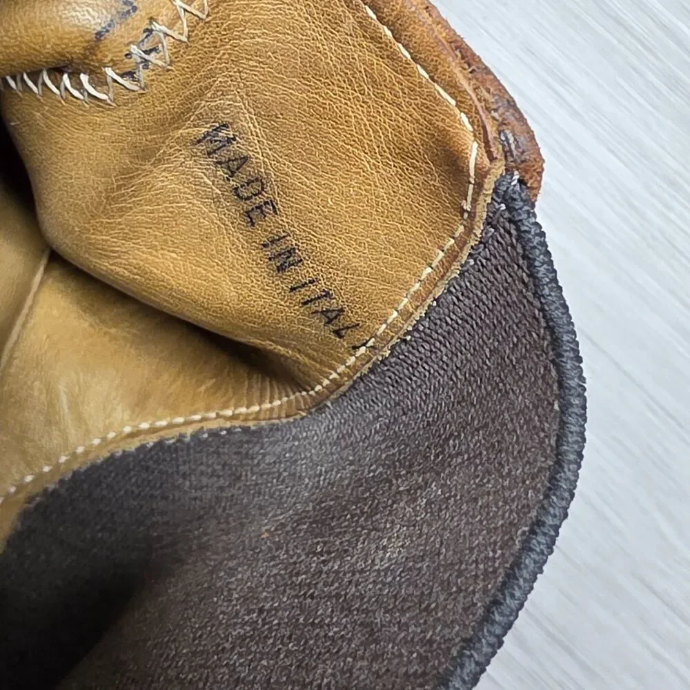 Billy Reid Mens Brown Suede Chelsea Boots Hand Made In Italy Size 7.5 M Ankle
